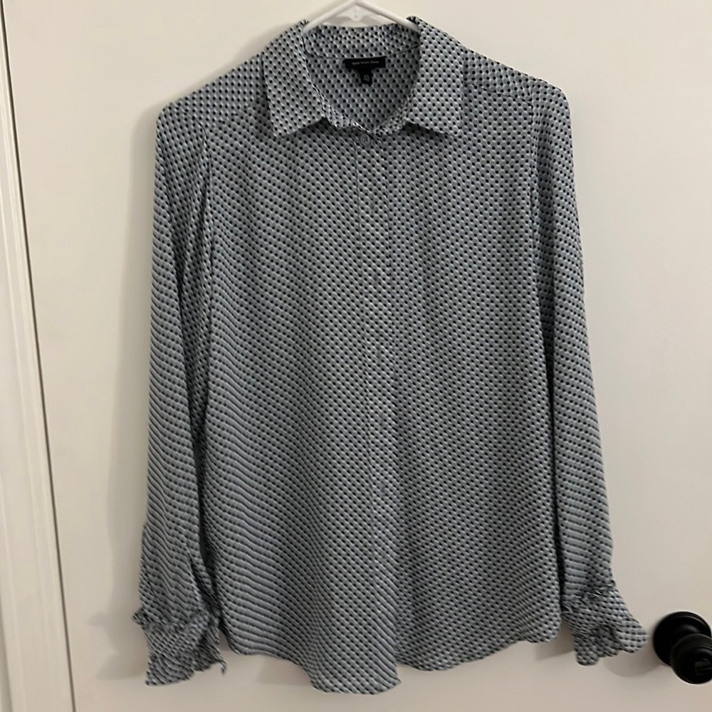 Beautiful blue blouse